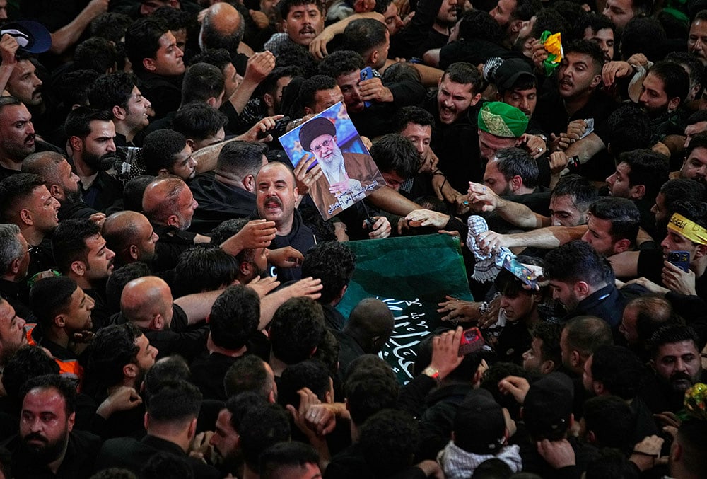 Iran Iraq funeral procession 2026