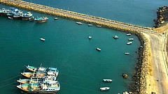 Iran's Chabahar Port - AP