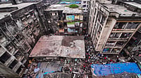 Portion of Galleries on Two Floors of 'Dangerous' Building Collapses in Thane; No One Hurt