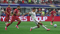 Gareth Patterson/AP : Portugal vs Spain World Cup 2026 Match Highlights: Rodri (16) Giving Pass To A Player During The RO16 Match Against Portugal