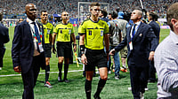 The Argentina VAR Debate: Why Every Big Refereeing Decision Is Becoming A FIFA Crisis (AP Photo/Erik S. Lesser) : Referee Francois Letexier, of France, leaves the pitch after the World Cup round of 16 soccer match between Argentina and Egypt in Atlanta, Tuesday, July 7, 2026