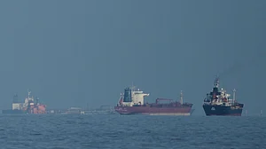 Credit: AP Photo/ Altaf Qadri | Representative Image : Strait Of Hormuz Explained: Why Fresh US-Iran Tensions Matter For India’s Economy