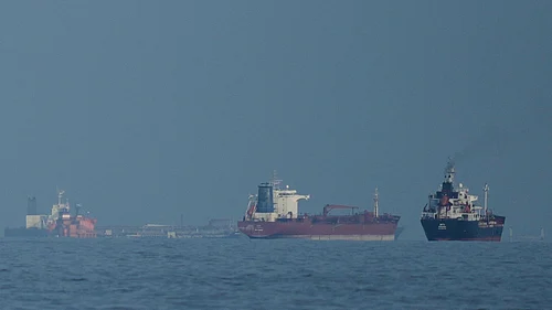 Credit: AP Photo/ Altaf Qadri | Representative Image :
US Strikes Iran as Strait of Hormuz Closes Again and Ceasefire Collapses