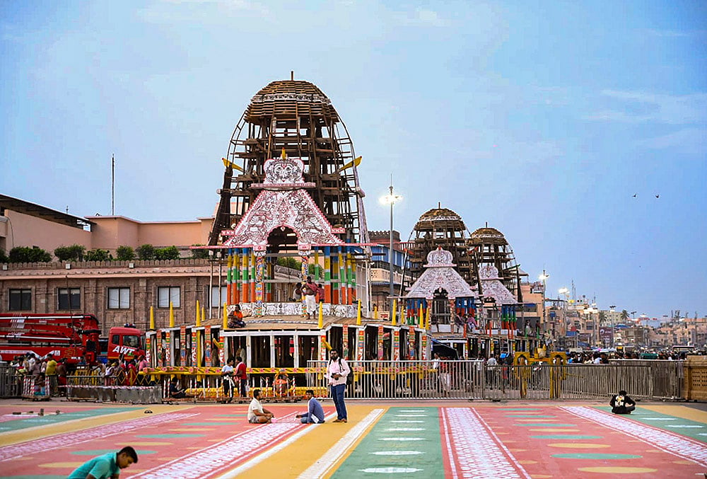 Preps ahead of Jagannath Rath Yatra