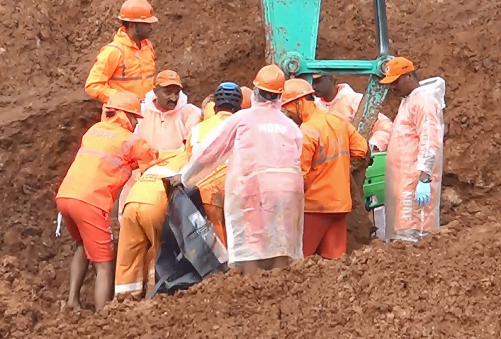 Wayanad tunnel landslide rescue operation enters third day