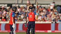 India Vs England, 4th T20I 2026: Brook, Salt's Batting Carnage Seals Dominant 9-Wicket Victory For Hosts Steven Paston/AP Photo : England's Harry Brook celebrates reaching 50 runs during the fourth Vitality IT20 match against India at the Seat Unique Stadium in Bristol, England