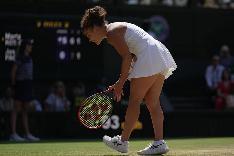 Britain Wimbledon Tennis: Marta Kostyuk vs Jasmine Paolini