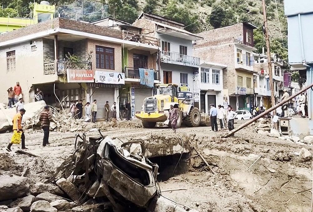 Restoration work underway after flash floods in Doda