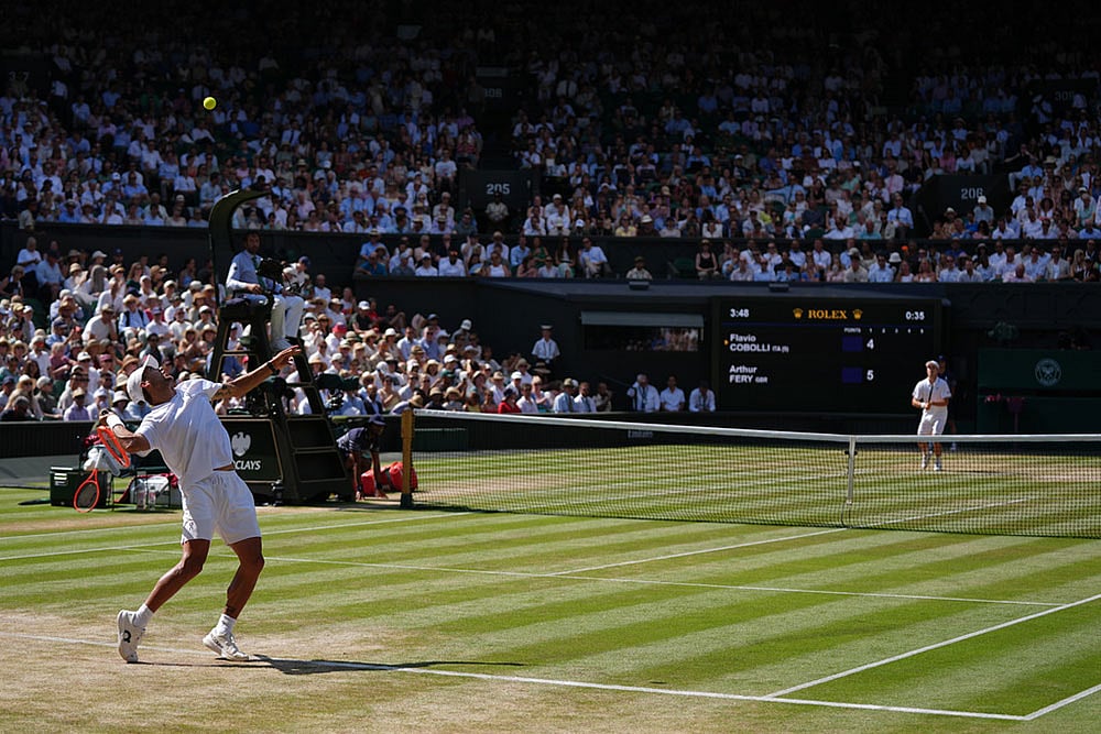 Wimbledon Championships: Arthur Fery vs Flavio Cobolli
