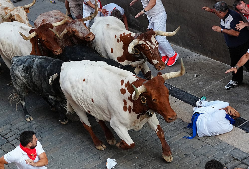 Spain Running of the Bulls