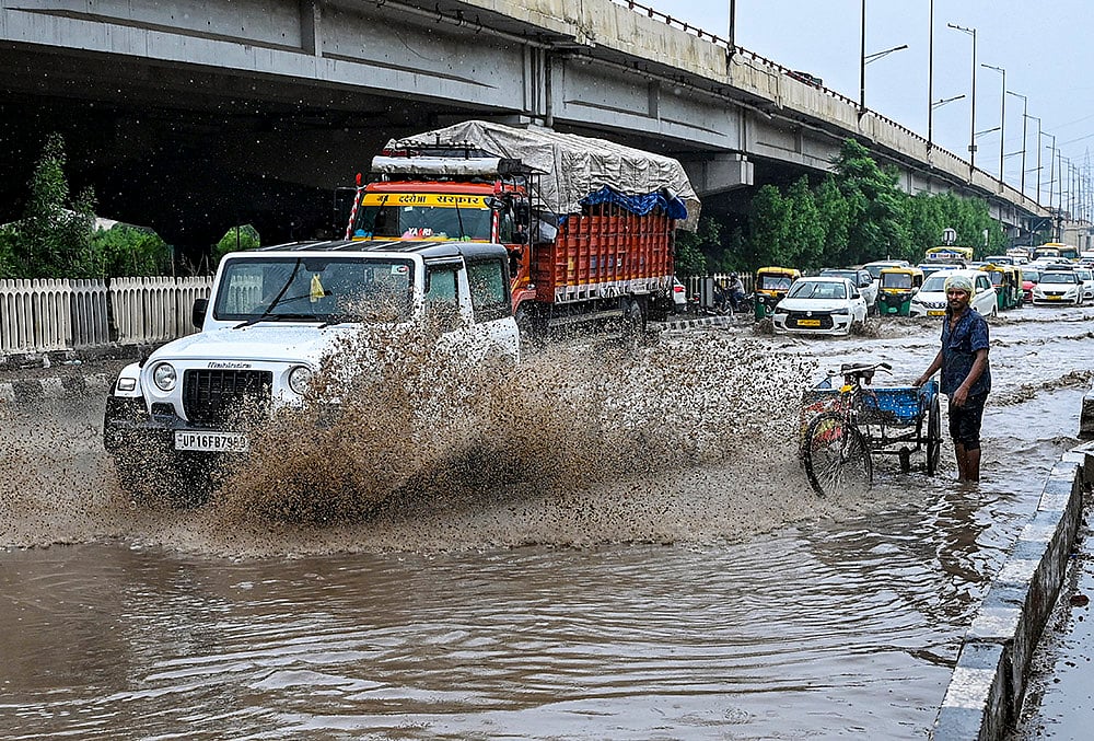 Weather: Rain in Delhi