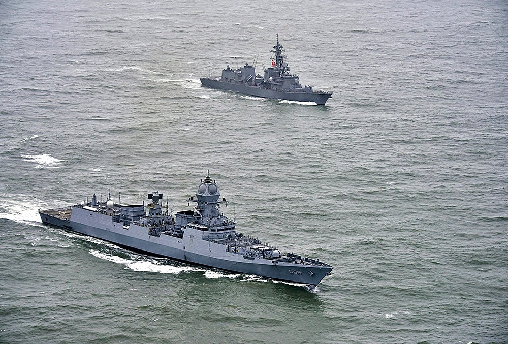 JMSDF destroyer JS Takanami arrives in Mumbai