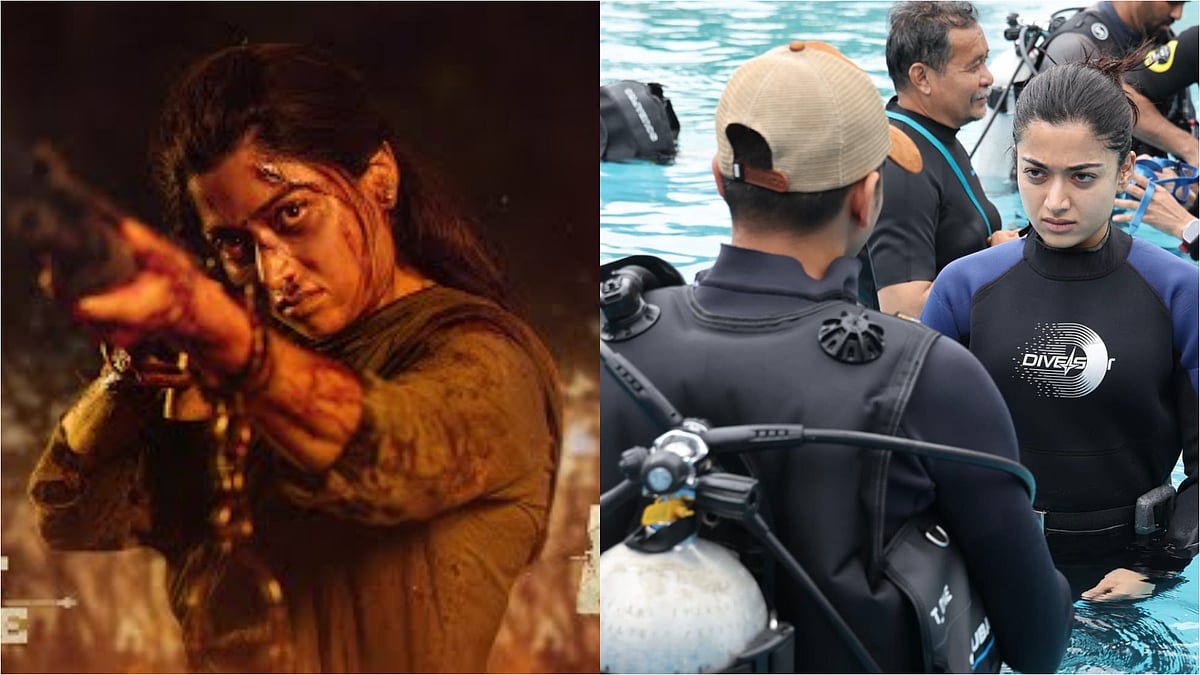 Rashmika Mandanna performs underwater sequence for Mysaa  - Instagram