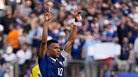 AP : Kylian Mbappe (along with Ousmane Dembele) is the biggest scoring weapon for France at the ongoing World Cup.