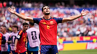 Spain 2-1 Belgium Highlights, FIFA World Cup 2026 QF: Merino's Late Goal Seals Victory And Semi-Final For La Roja Mark J. Terrill/AP Photo : Spain's Mikel Merino (6) celebrates scoring their second goal during the World Cup quarterfinal soccer match between Spain and Belgium in Inglewood
