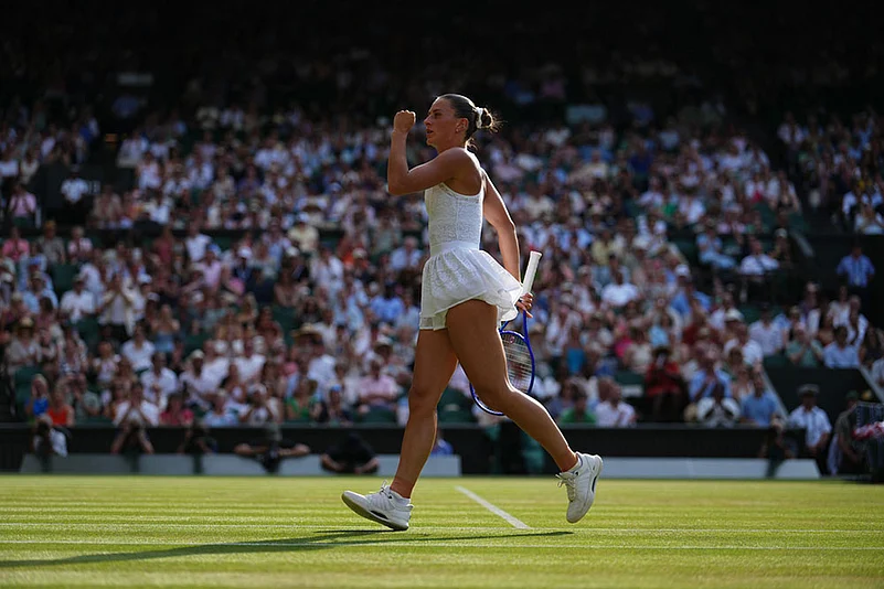 Linda Noskova Wimbledon Tennis