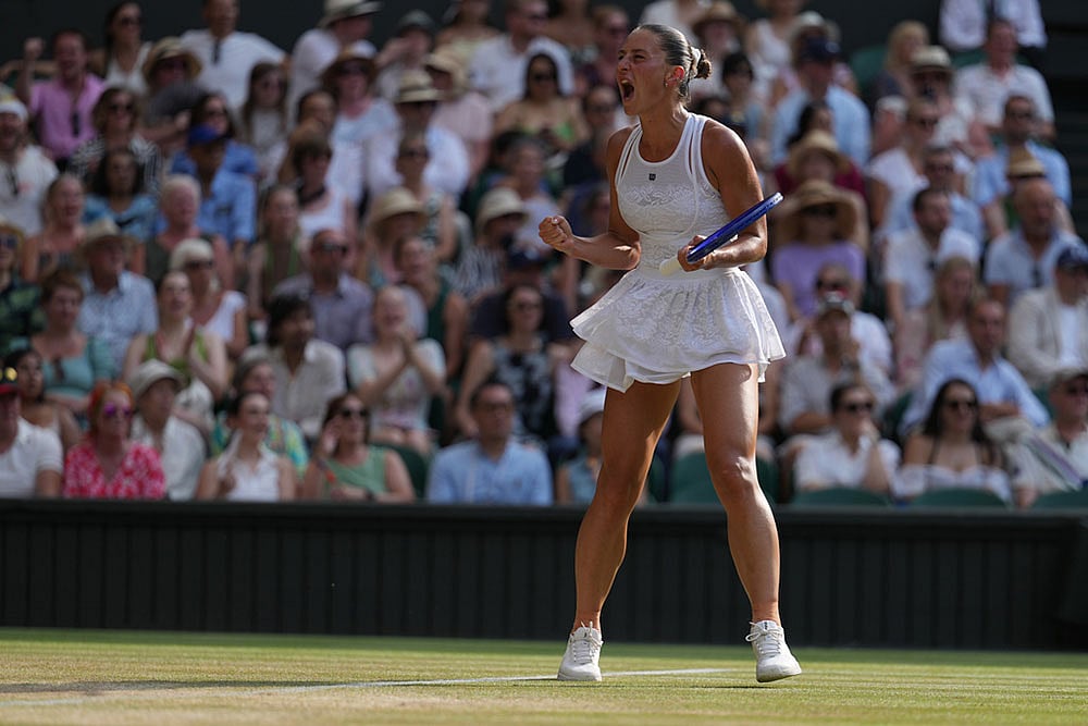 Wimbledon Tennis: Marta Kostyuk vs Linda Noskova
