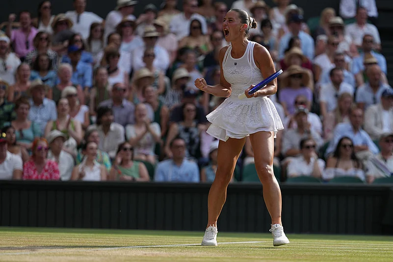 Wimbledon Tennis: Marta Kostyuk vs Linda Noskova