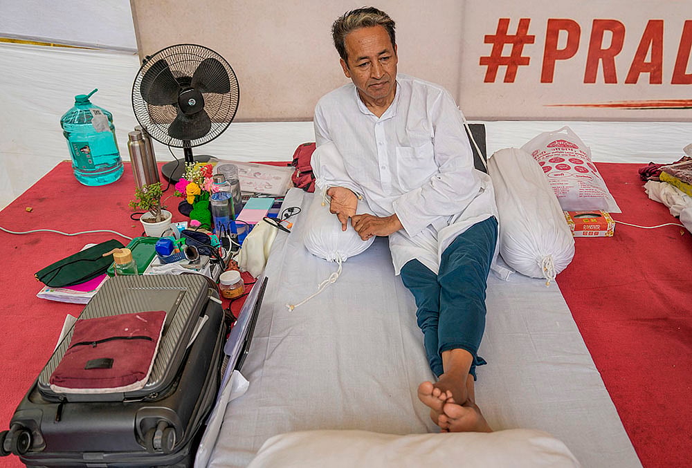 Sonam Wangchuk on Day 13 of indefinite hunger strike