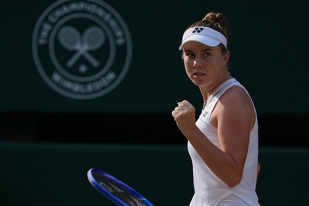 Britain Wimbledon Tennis: Marta Kostyuk vs Linda Noskova