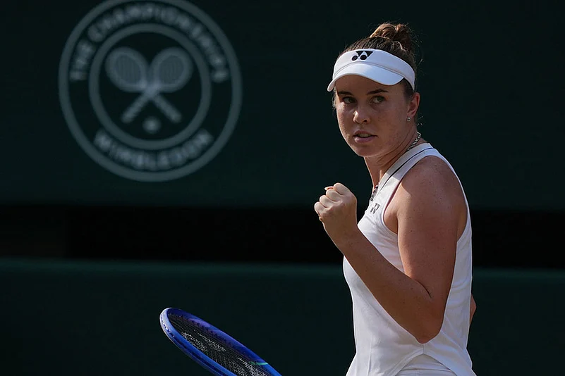 Britain Wimbledon Tennis: Marta Kostyuk vs Linda Noskova