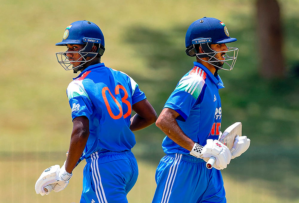 SL U19 vs India U19 3rd unofficial ODI Cricket match highlights-Lakshya Raichandani