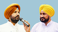 Amarinder Singh Raja Warring and Charanjit Singh Channi