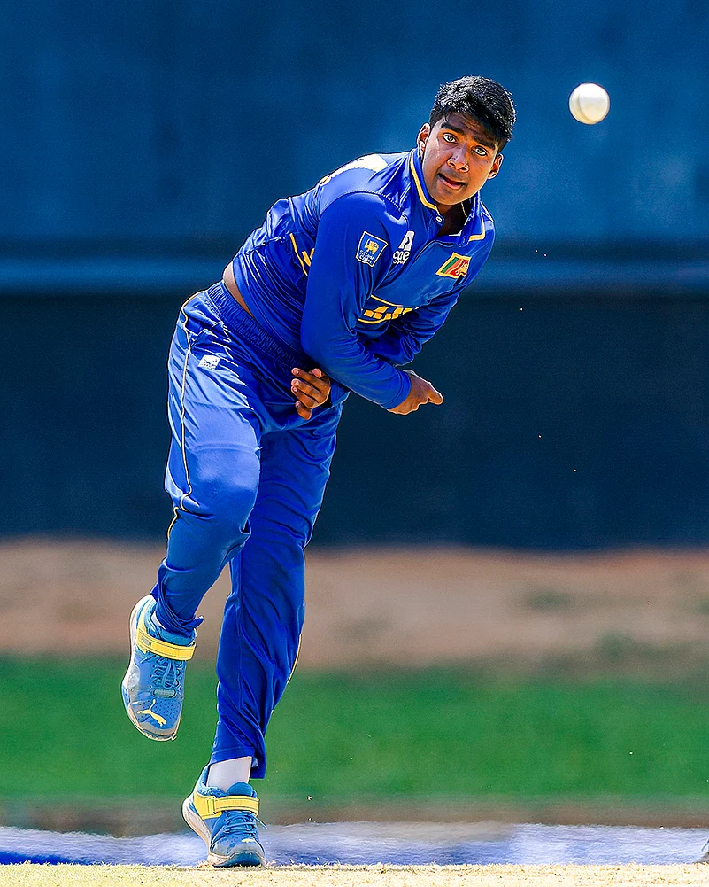 SL U19 vs India U19 3rd unofficial ODI Cricket match highlights-Kavija Gamage
