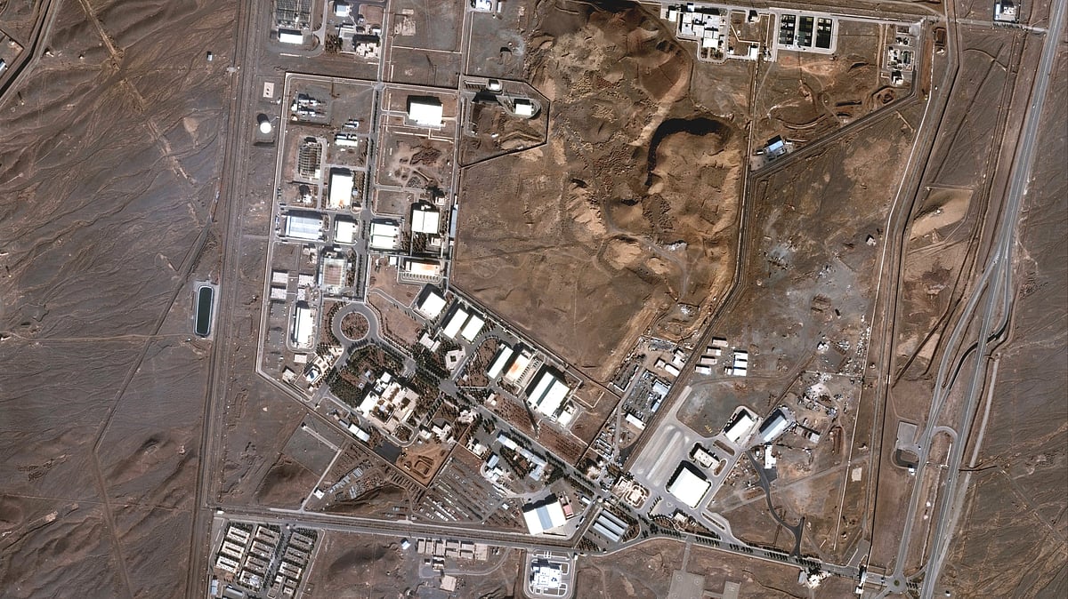 Representational Image - Natanz Nuclear Facility in Iran - Maxar Technologies via AP