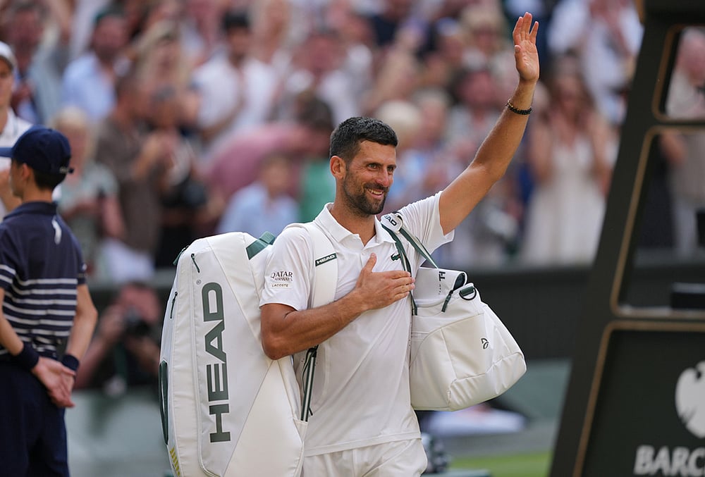 Novak Djokovic vs Jannik Sinner wimbledon tennis