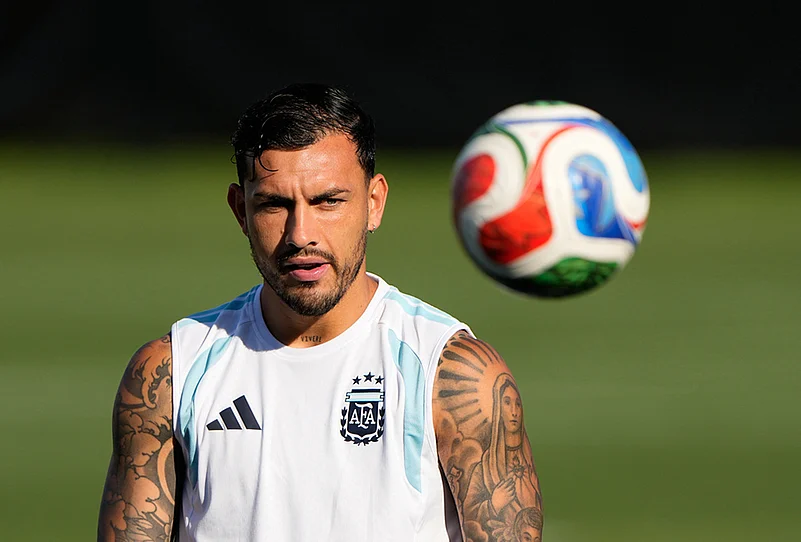 Argentina Vs Switzerland FIFA World Cup 2026 quarter final training photos-Leandro Paredes