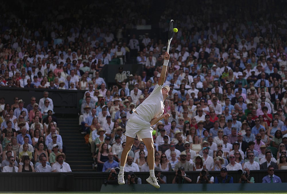Jannik Sinner wimbledon semi final 2026
