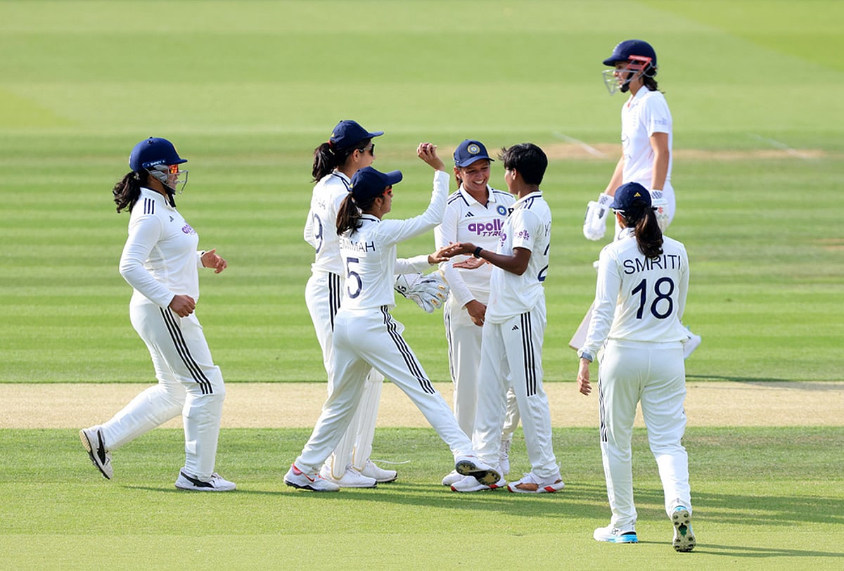 ind-w vs eng-w Rothesay Test match day 1 Cricket highlights
