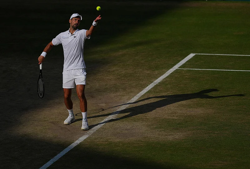 Novak Djokovic vs Jannik Sinner wimbledon tennis