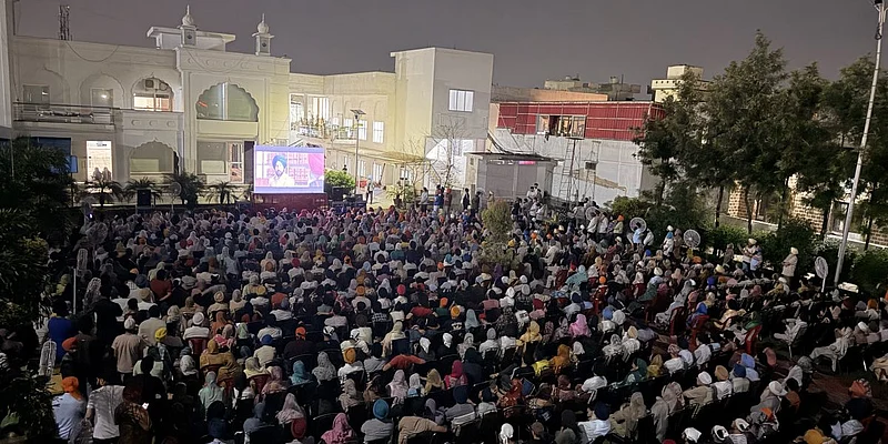 Kanwal Singh : A community screening of Satluj in Jammu on the evening of July 10, 2026