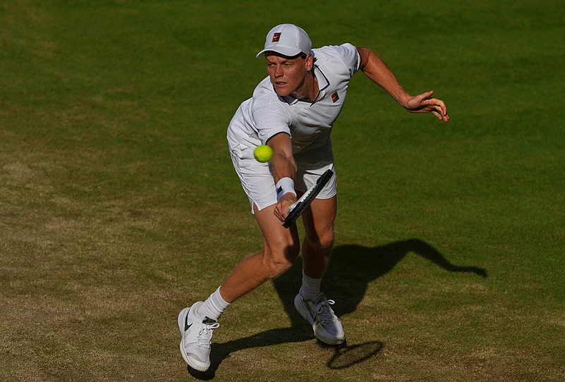 Novak Djokovic vs Jannik Sinner wimbledon tennis