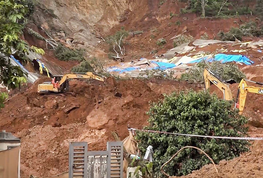 Clearance operation at wayanad landslide site