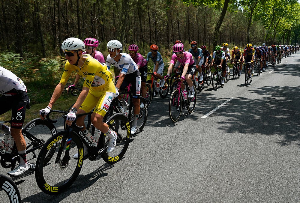Tour De France Seventh Stage cycle race highlights-Tadej Pogacar
