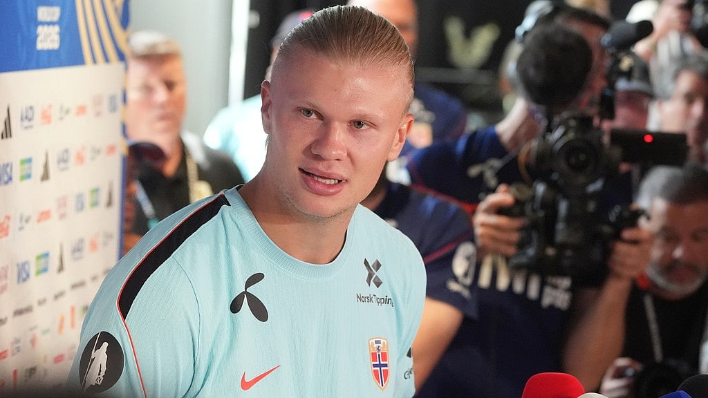 Erling Haaland plays a gigantic role in Norway's FIFA World Cup 2026 campaign with seven goals. - AP Photo/Marta Lavandier