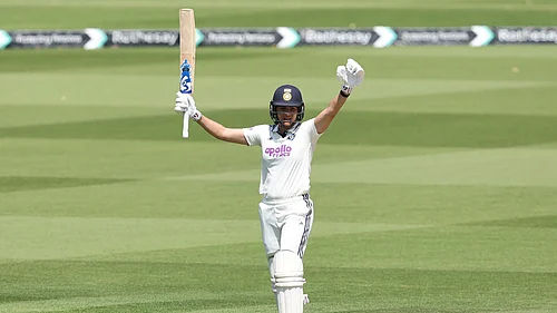 X/@BCCIWomen : Yastika Bhatia became the first woman to score a Test century at Lords with a superb 113.
