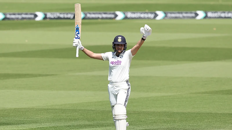 X/@BCCIWomen : Yastika Bhatia became the first woman to score a Test century at Lords with a superb 113.