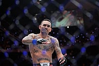 UFC 329: Conor McGregor's Comeback Halted Via Injury As Max Holloway Wins In Las Vegas | Photo: AP/John Locher : Max Holloway reacts after he won against Conor McGregor in a welterweight fight at the UFC 329 mixed martial arts event in Las Vegas.