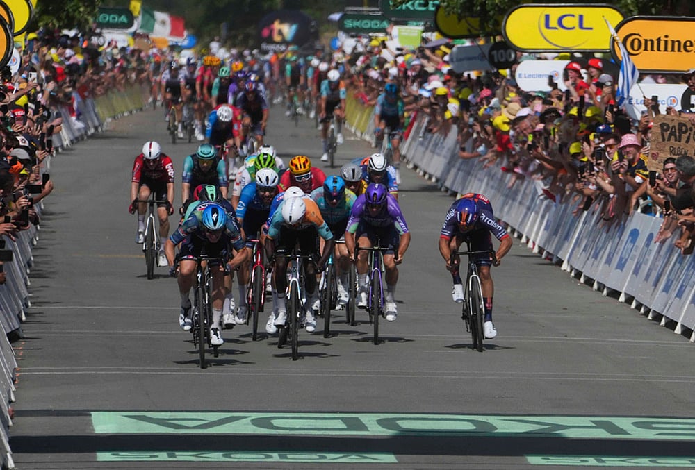 Tour de France cycling race 2026 eighth stage highlights-Tim Merlier