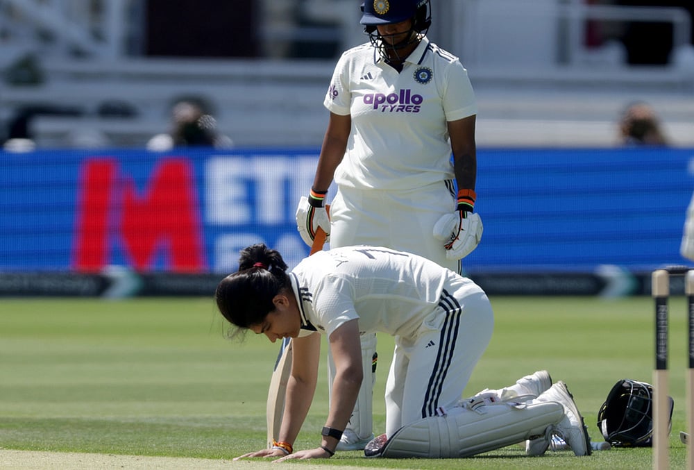 India Women Vs England Women, 2026 Test cricket match Day 4 highlights-Yastika Bhatia