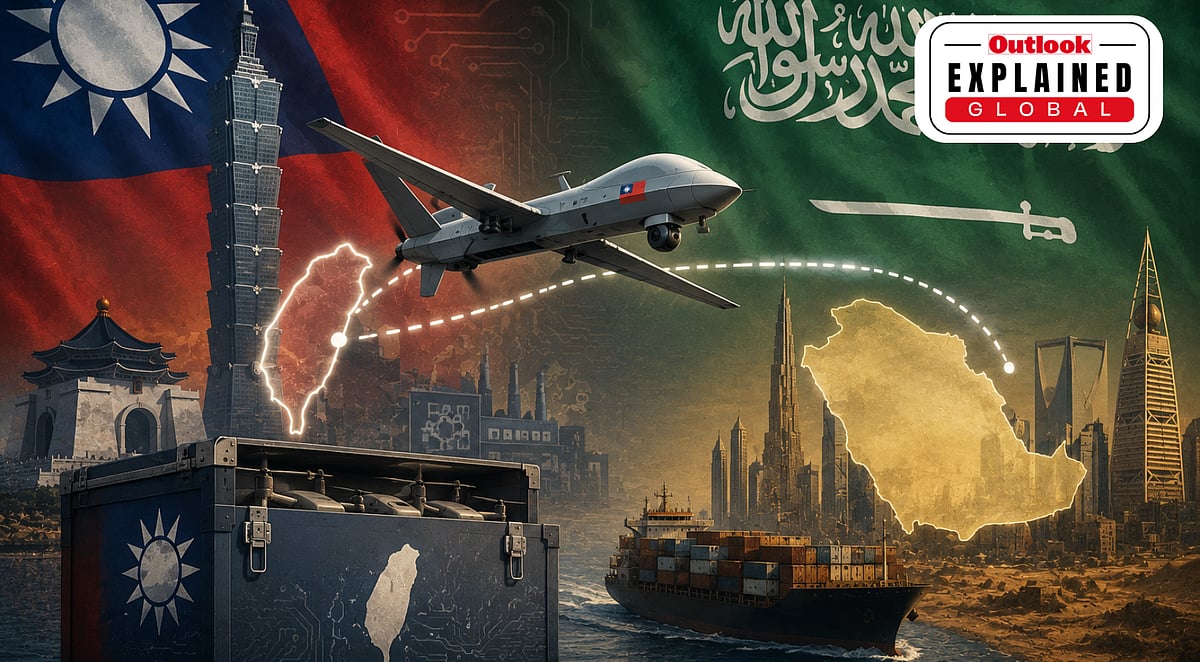 AI Generated : Taiwan-Saudi Arabia Drone Deal
