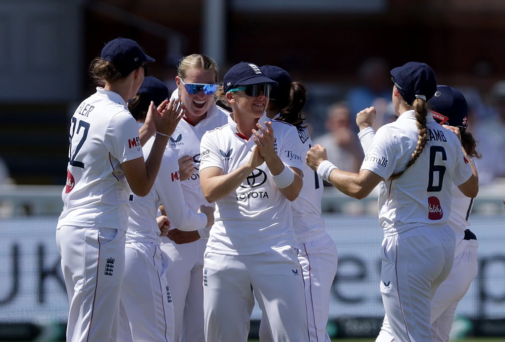 India Women Vs England Women, 2026 Test cricket match Day 4 highlights-Sophie Ecclestone