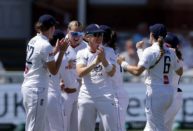 India Women Vs England Women, 2026 Test cricket match Day 4 highlights-Sophie Ecclestone