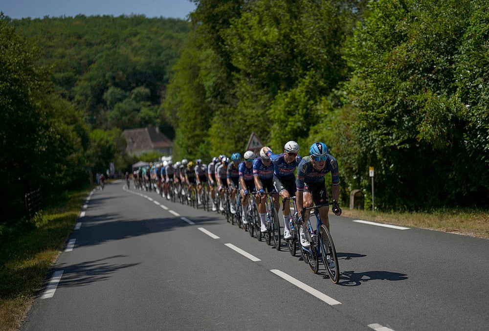 Tour de France cycling race 2026 eighth stage highlights-