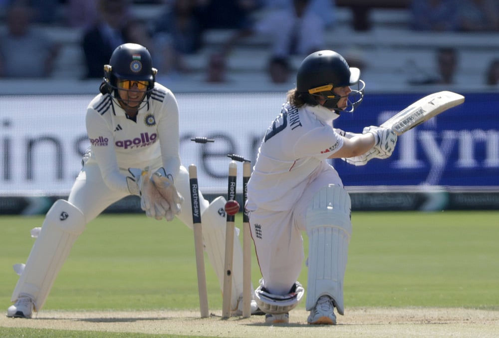 India Women Vs England Women, 2026 Test cricket match Day 4 highlights-Nat Sciver-Brunt