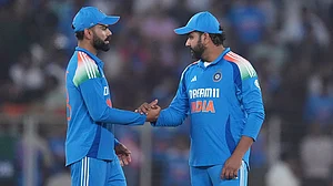 | Photo: AP/Ajit Solanki : Rohit Sharma and Virat Kohli make their way back into the Indian team as they take on England in the 1st ODI in Edgbaston.